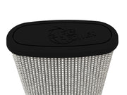 aFe Magnum FLOW Pro DRY S Universal Air Filter 3.5in Flange 5.75x5in Base 6x2.75in Top 6.5in Height aFe Air Filters - Universal Fit
