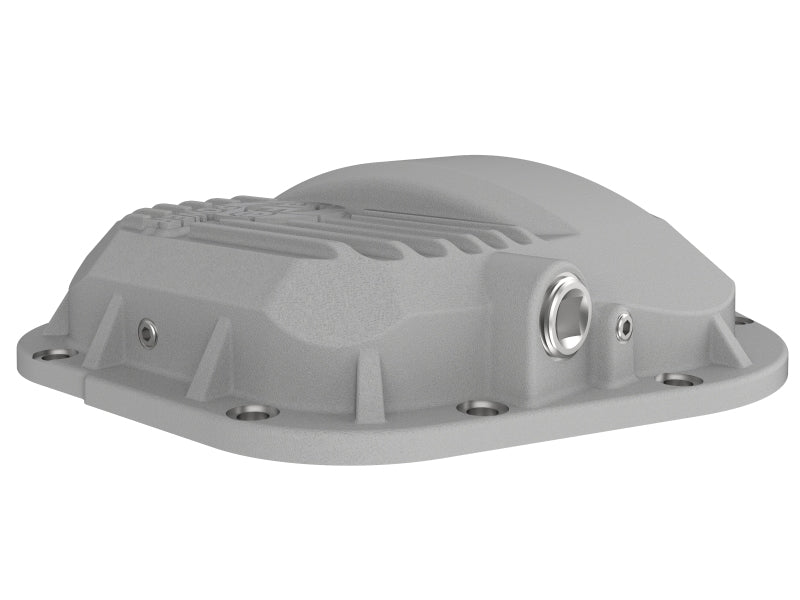 aFe Street Series Dana 60 Front Differential Cover Raw w/ Machined Fins 17-20 Ford Trucks (Dana 60) aFe Diff Covers