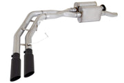 Gibson 17-19 Ford F-150 Raptor 3.5L 3in Cat-Back Super Truck Exhaust - Black Elite Gibson Catback