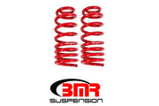 BMR 93-02 F-Body Front Handling Version Lowering Springs - Red BMR Suspension Lowering Springs