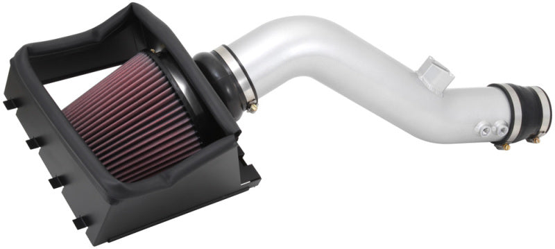 K&N 12-13 Ford F150 3.7L V6 Black High-Flow Performance Intake K&N Engineering Cold Air Intakes
