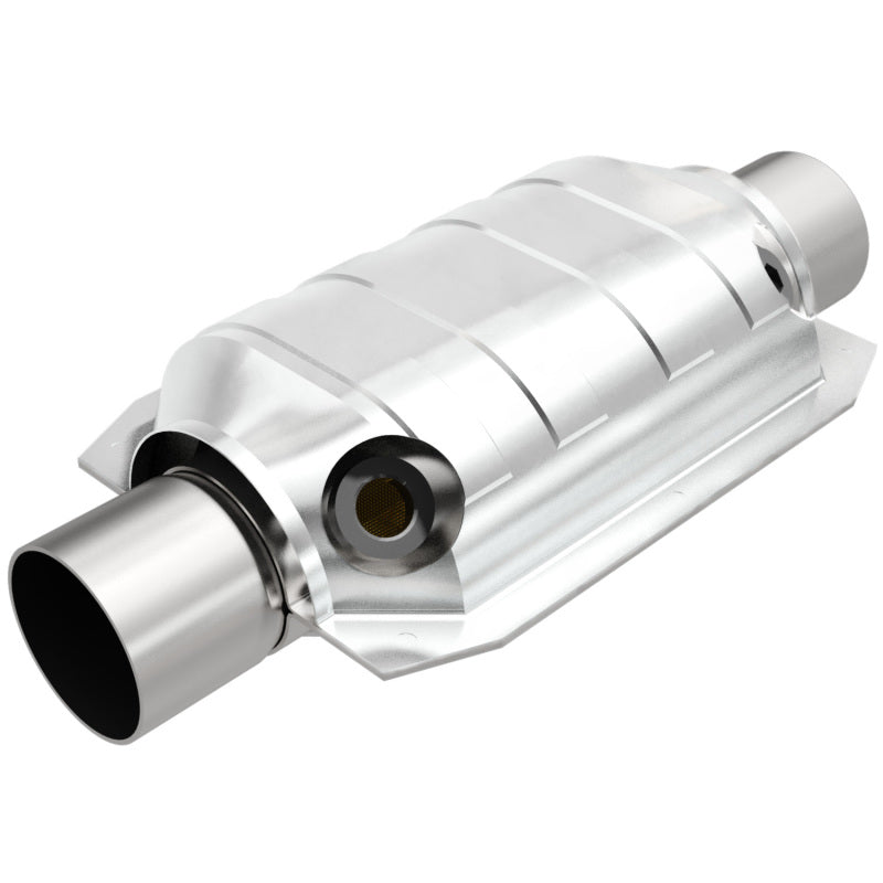 MagnaFlow Universal Catalytic Converter 2.25 W/Dual O2 Boss Magnaflow Catalytic Converter Universal