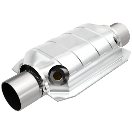 MagnaFlow Universal Catalytic Converter 2.25 W/Dual O2 Boss Magnaflow Catalytic Converter Universal