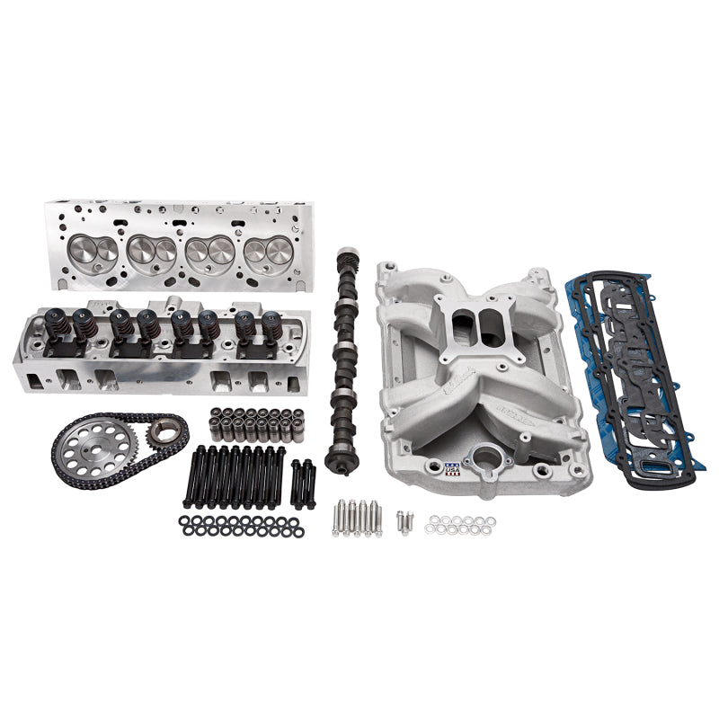 Edelbrock Power Package Top End Kit Performer RPM Oldsmobile 1965-1976 400-500 Big Block V8 450+ Hp Edelbrock Heads