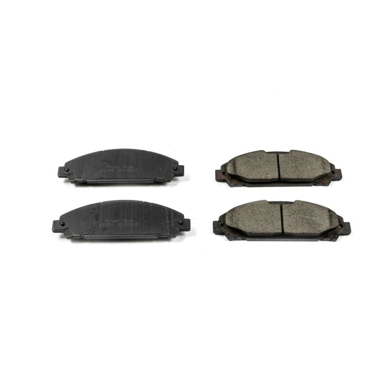 Power Stop 15-19 Ford Mustang Front Z16 Evolution Ceramic Brake Pads PowerStop Brake Pads - OE