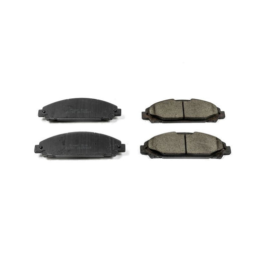 Power Stop 15-19 Ford Mustang Front Z16 Evolution Ceramic Brake Pads PowerStop Brake Pads - OE