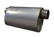 Kooks 3in Oval Offset/Offset (Same Side) Muffler 14in Long Body Stainless Steel Kooks Headers Muffler