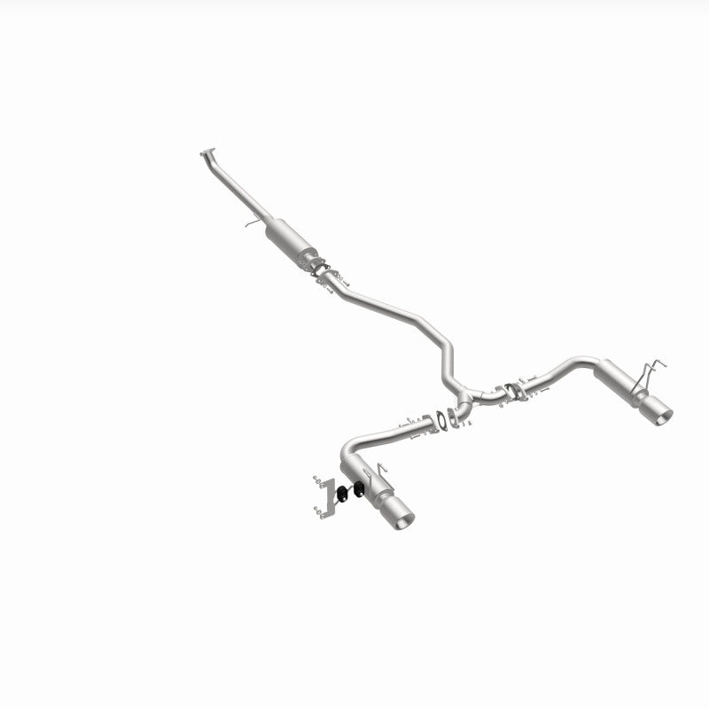 MagnaFlow 16-18 Honda Civic L4 2.0L Street Series Cat-Back Exhaust w/ Polished Tips