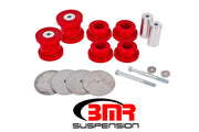 BMR 16-17 6th Gen Camaro Rear Cradle Bushing Kit (Polyurethane) - Red BMR Suspension Differential Bushings