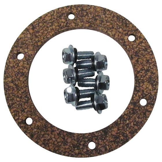 Fuel Pump Hanger Cork, Rubber Gasket, and Screw Kit 19-169 HOLLEY Autoparts