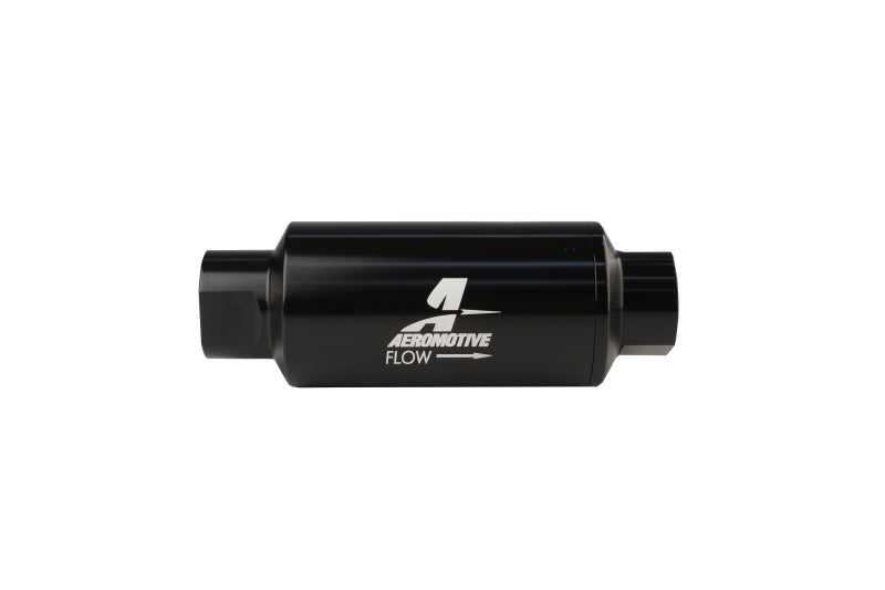 Aeromotive In-Line Filter - AN-10 - Black - 10 Micron Aeromotive Fuel Filters