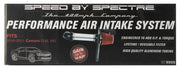 Spectre 10-11 Chevy Camaro V6-3.6L F/I Air Intake Kit - Clear Anodized w/Red Filter Spectre Cold Air Intakes