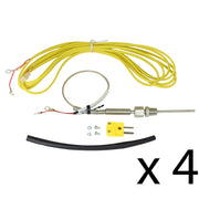 AEM Single K-Type Thermocouple Kit - 4 Pack AEM Wiring Connectors