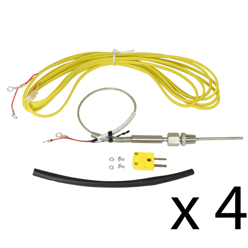 AEM Single K-Type Thermocouple Kit - 4 Pack AEM Wiring Connectors