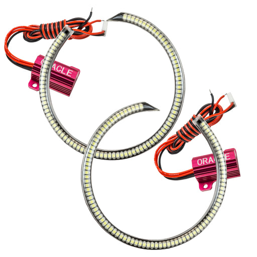 Oracle Ford Mustang 10-13 WP LED Fog Halo Kit (Grille Style) - White ORACLE Lighting Fog Lights