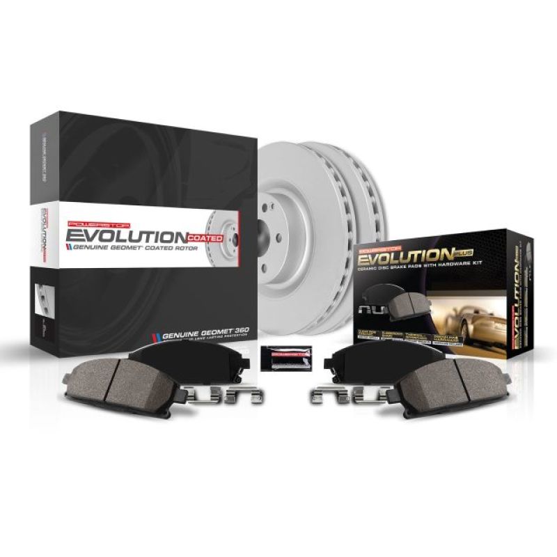 Power Stop 93-97 Chevrolet Camaro Rear Z17 Evolution Geomet Coated Brake Kit PowerStop Brake Kits - Performance Blank