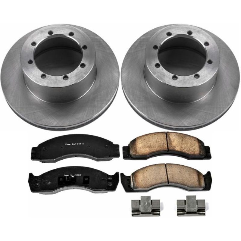 Power Stop 00-02 Ford E-450 Super Duty Rear Autospecialty Brake Kit PowerStop Brake Kits - OE