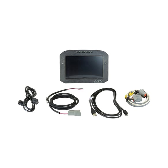 AEM CD-7FL Carbon Flat Panel Logging Display 30-5701F AEM Autoparts