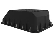 aFe Transmission Pan (Black); Ford Diesel Trucks 03-10 V8-6.0/6.4L (td) aFe Diff Covers