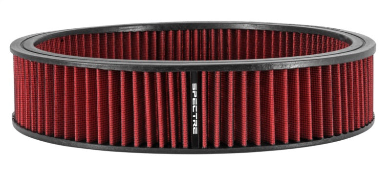 Spectre 1985 Cadillac Seville 5.7L V8 DSL Air Filter 14in. X 3in. - Red Spectre Air Filters - Direct Fit