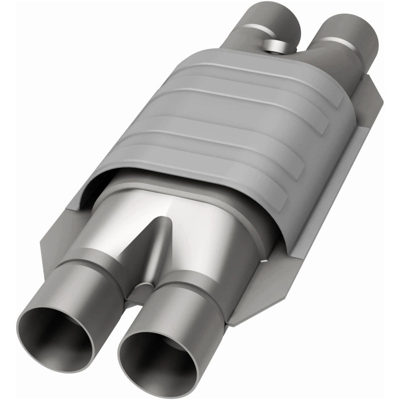 MagnaFlow Universal Catalytic Converter 2 D/D W/O2 Boss Magnaflow Catalytic Converter Universal