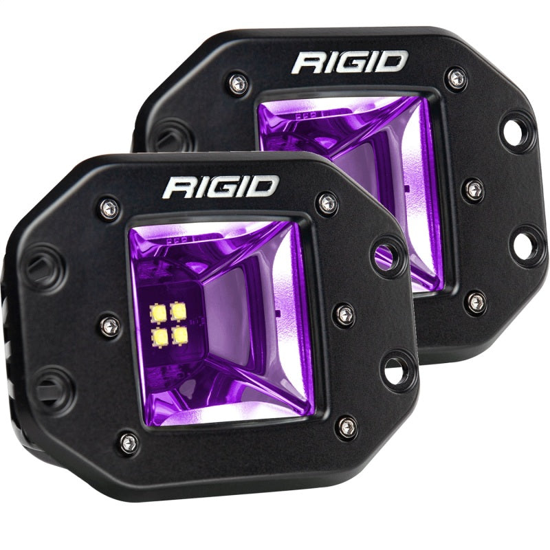 Rigid Industries Radiance+ Scene RGBW Flush Mount - Pair Rigid Industries Light Bars & Cubes