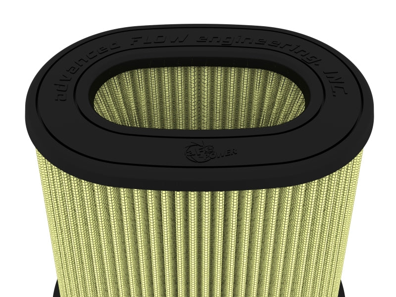 aFe Magnum FLOW Pro GUARD7 Air Filter 6.75in x 4.75in F x 8.25in x 6.25in B x 7.25in x 5in T x 8in H