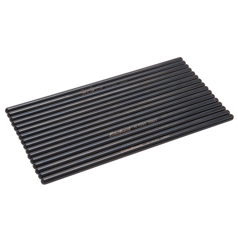 Edelbrock Pushrod Set Flat Tappet Applications Ford 351M/400 9 508In Long Edelbrock Push Rods
