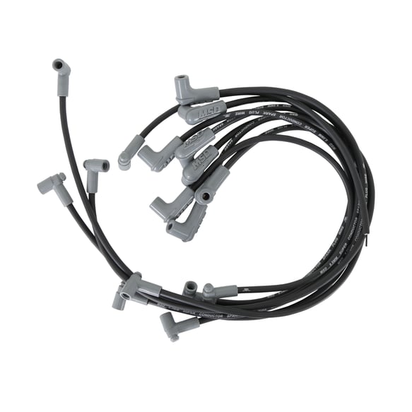 Black Super Conductor Small Block Chevy, HEI 31353 MSD Autoparts