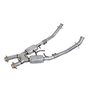 BBK 94-95 Mustang 5.0 High Flow X Pipe With Catalytic Converters - 2-1/2 BBK Catback