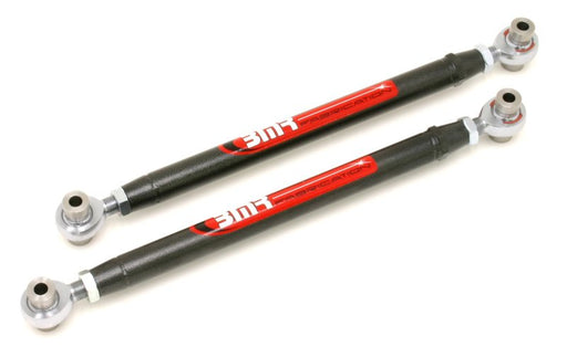 BMR 05-14 S197 Mustang Double Adj. Lower Control Arms w/ Heavy Duty Rod Ends - Black Hammertone BMR Suspension Control Arms