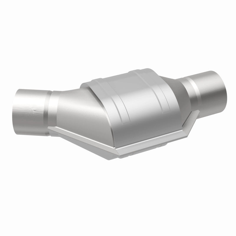 MagnaFlow Conv Universal 2.25 Angled Inlet OEM Magnaflow Catalytic Converter Universal