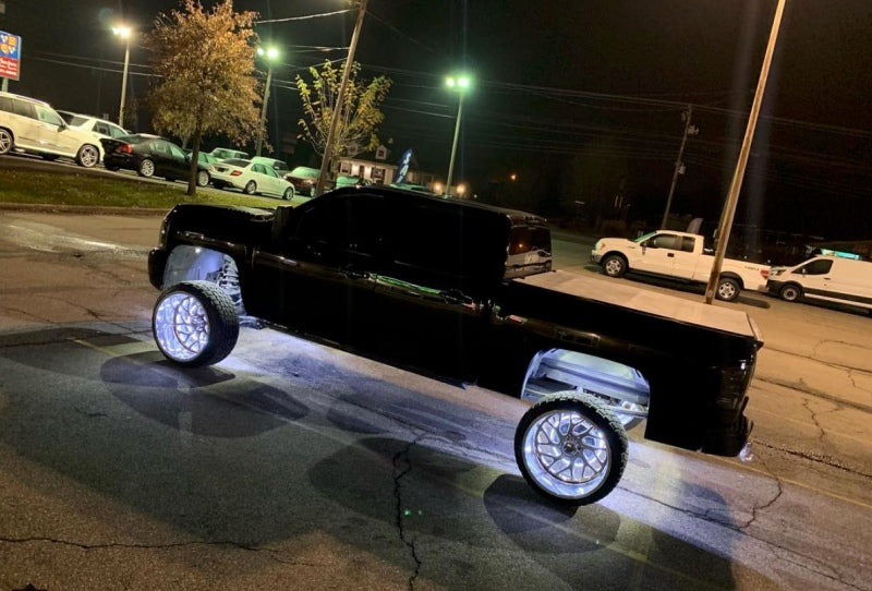 Oracle LED Illuminated Wheel Rings - Double LED - White ORACLE Lighting Light Strip LED