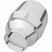 MagnaFlow Tip Stainless Double Wall Round Single Outlet Polished 4.5in DIA 2.5in Inlet 5.75in Length Magnaflow Tips