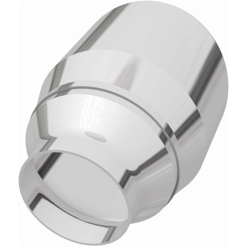 MagnaFlow Tip Stainless Double Wall Round Single Outlet Polished 4.5in DIA 2.5in Inlet 5.75in Length Magnaflow Tips