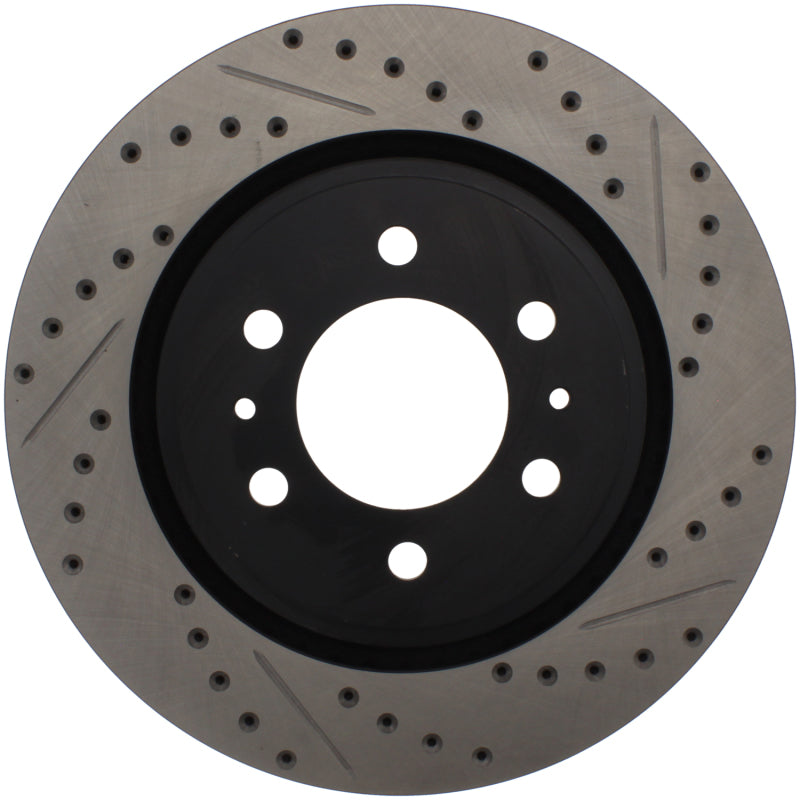 StopTech Slotted & Drilled Sport Brake Rotor Stoptech Brake Rotors - Slot & Drilled