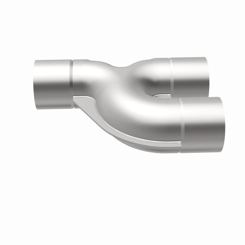 MagnaFlow Smooth Trans Y 2.50inch SS 90 deg. Magnaflow Y Pipes