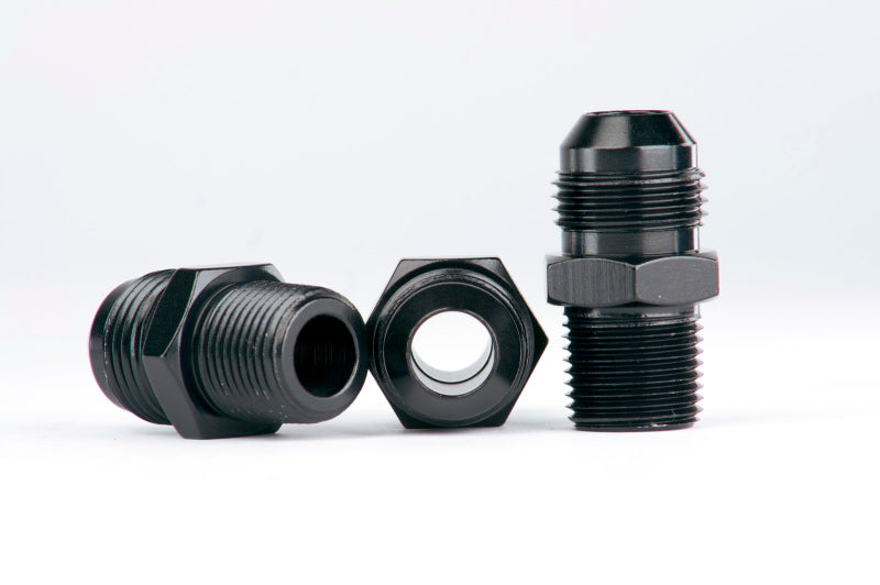 Aeromotive Carb. Reg 13205 Fitting Kit (Incl. (3) 3/8in NPT to AN-08 fittings) Aeromotive Fittings