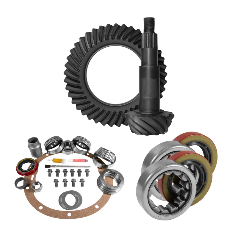 Yukon Gear 8.2in GM 3.08 Rear Ring & Pinion Install Kit 2.25in OD Axle Bearings and Seals Yukon Gear & Axle Differential Install Kits