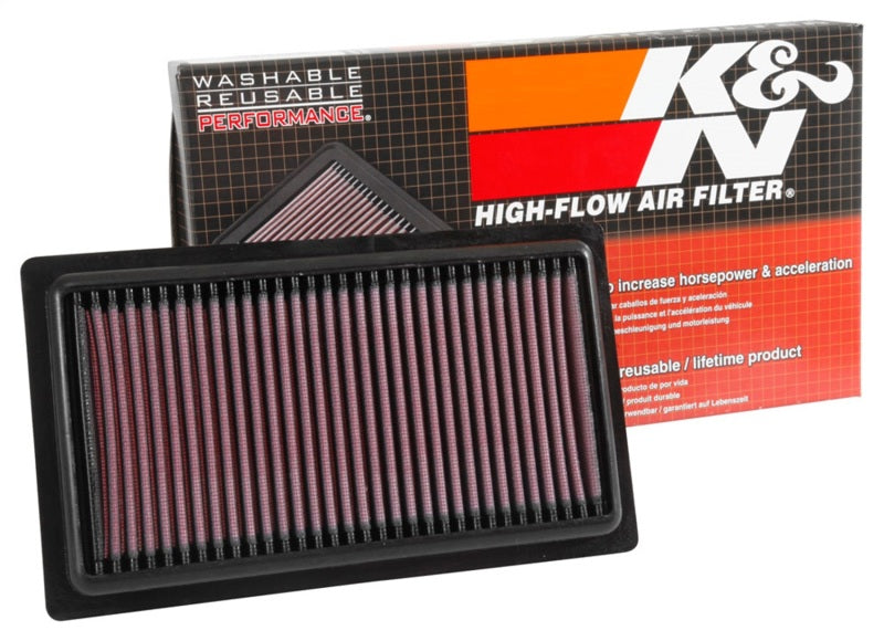 K&N 2014-2016 Hyundai i20 L4-1.4L DSL Replacement Drop In Air Filter K&N Engineering Air Filters - Drop In