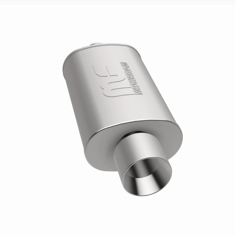 MagnaFlow Muffler W/Tip Mag SS 14X5X8 2.25/4. Magnaflow Muffler