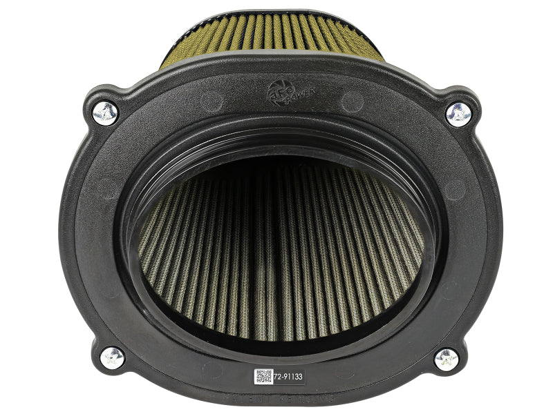 aFe Quantum Pro Guard 7 Air Filter Inverted Top - 5.5inx4.25in Flange x 9in Height - Dry PG7 aFe Cold Air Intakes