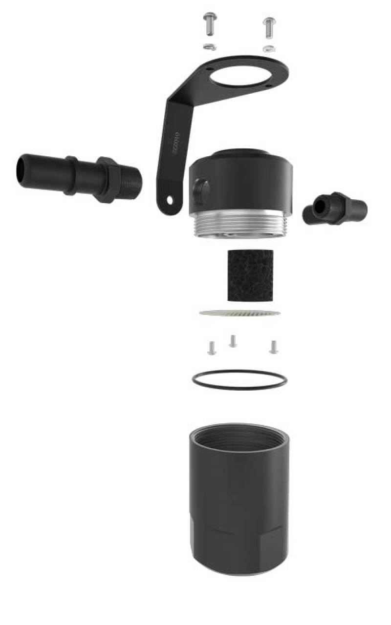 K&N 18-23 Ford Mustang GT 5.0L V8 (Gas) Catch Can Oil Separator K&N Engineering Oil Separators