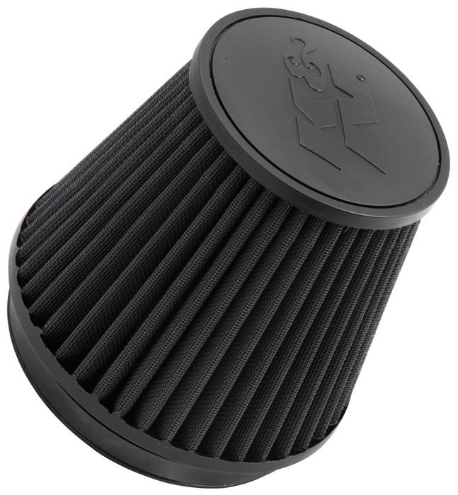 K&N Universal Rubber Filter Round Tapered 6in Flange ID x 7.5in Base OD x 5.25in Top OD x 6in Height K&N Engineering Air Filters - Universal Fit