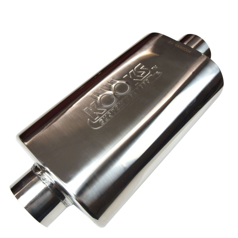 Kooks Universal 3in Center/Center Oval Muffler (4x8x12) Kooks Headers Muffler