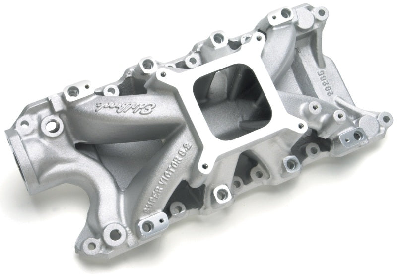 Edelbrock Ford Windsor Super Victor EFI Manifold 8 2In Deck Edelbrock Intake Manifolds