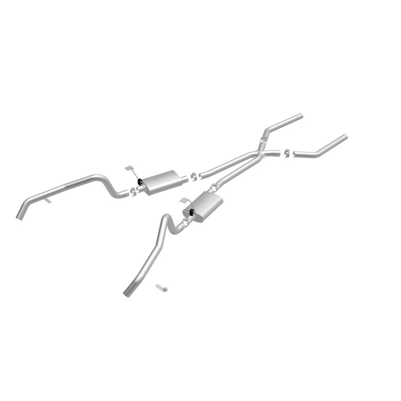 MagnaFlow Sys Cat-Back 67-72 F-Body 2.50inch w/Tru-X Magnaflow Catback