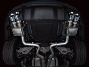 AWE 2024 Ford Mustang GT Fastback S650 RWD SwitchPath Cat-Back Exhaust w/ Quad Chrome Silver Tips AWE Tuning Catback