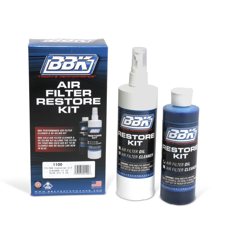 BBK BBK Cold Air Filter Restore Cleaner And Re-Oil Kit BBK Recharge Kits