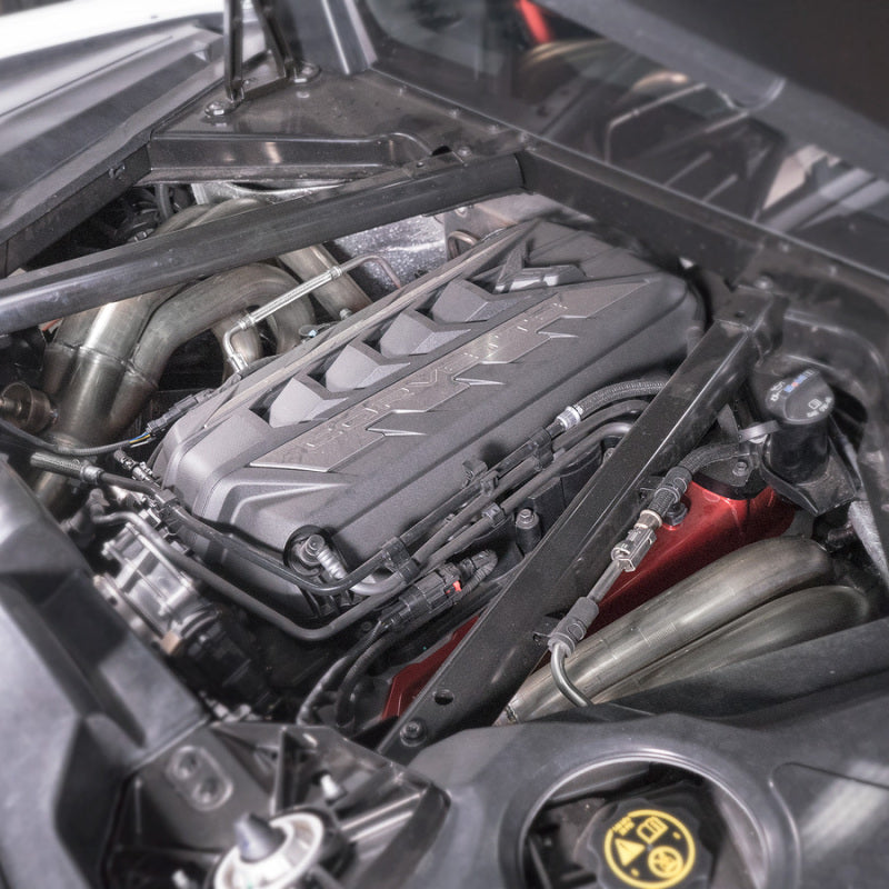 Stainless Works 20-21 Chevrolet Corvette C8 6.2L Header Kit 2in Primaries 3in Collectors Stainless Works Headers & Manifolds